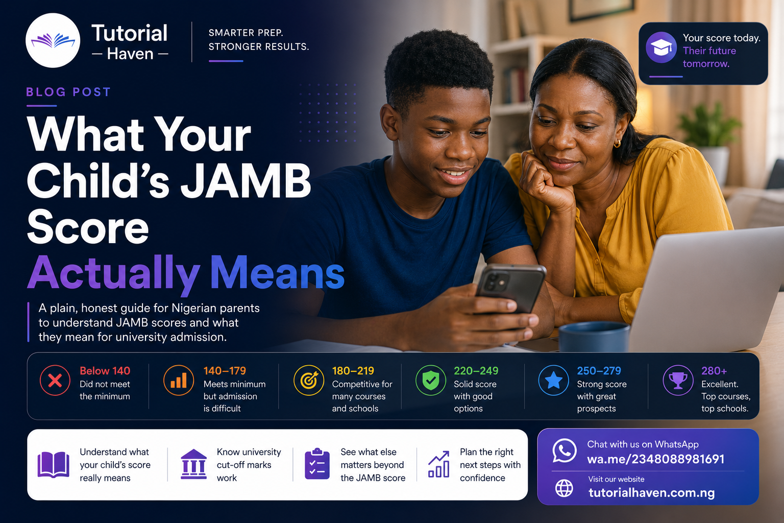 What Your Child's JAMB Score Actually Means